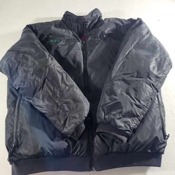 Vintage 90s Columbia Reversible Puffer Jacket Coat Men’s Size Large XXL - Picture 1 of 10